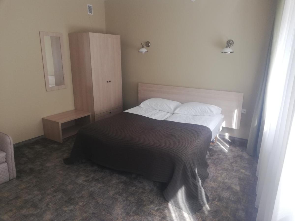 Hotel Senas Namas Alytus Bagian luar foto