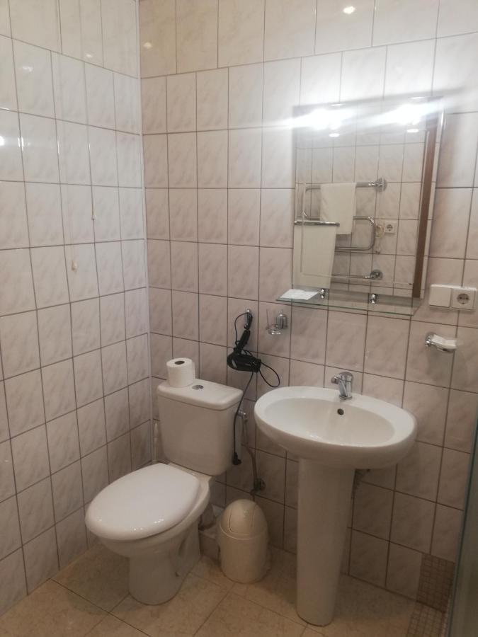 Hotel Senas Namas Alytus Bagian luar foto