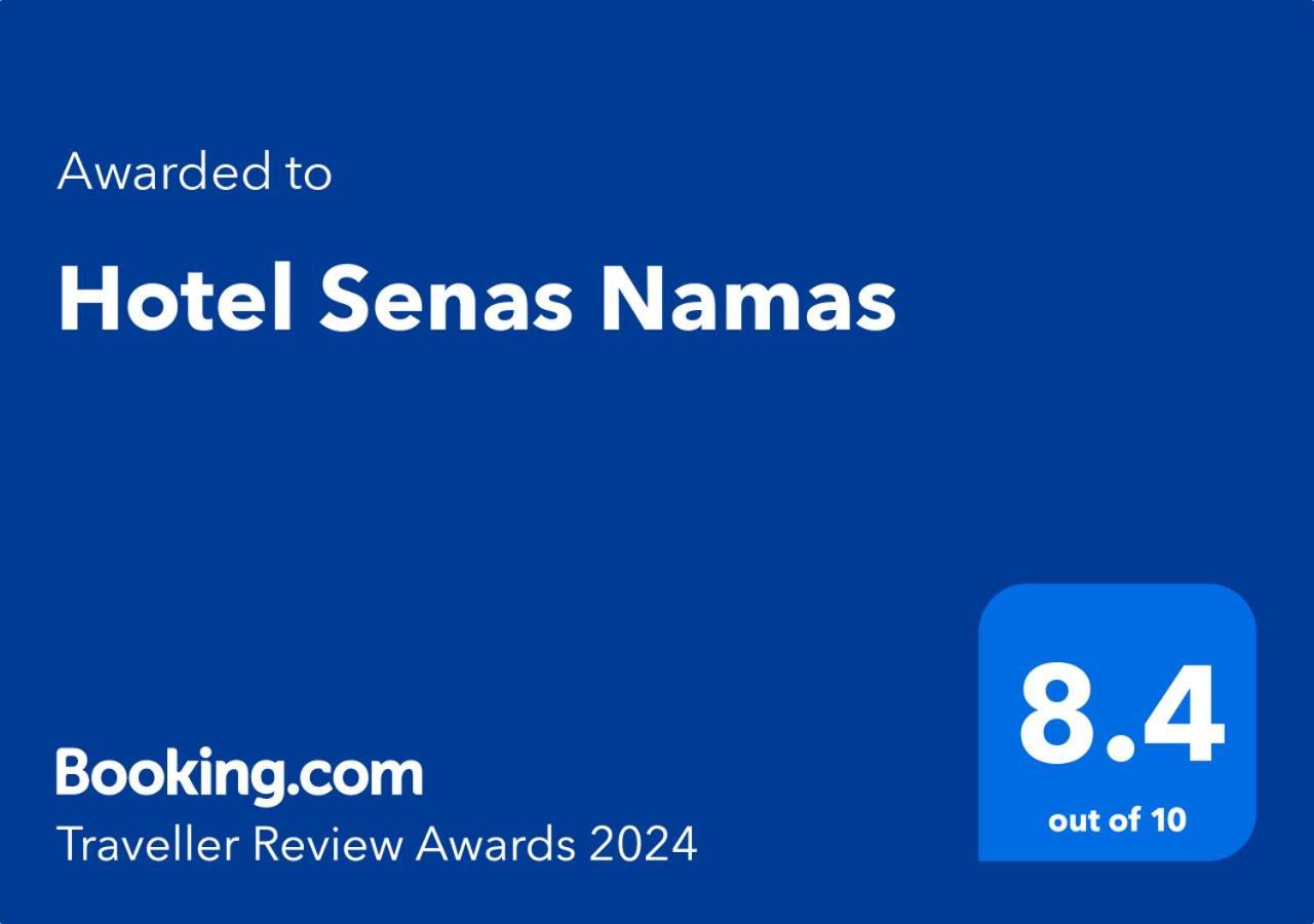 Hotel Senas Namas Alytus Bagian luar foto